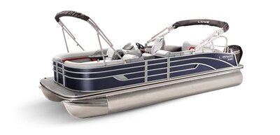 Lowe Boats SS 230CL Indigo Metallic Exterior - Grey Upholstery with Red Accents