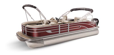 Lowe Boats SS 230CL Wineberry Metallic Exterior - Tan Upholstery with Mono Chrome Accents