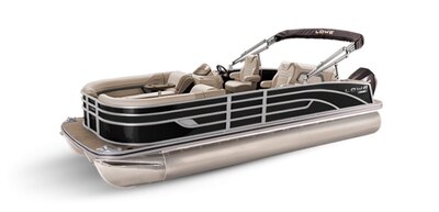 Lowe Boats SS 230DL Black Metallic Exterior - Tan Upholstery with Mono Chrome Accents