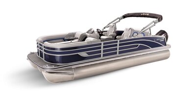 Lowe Boats SS 230DL Indigo Metallic Exterior - Grey Upholstery with Blue Accents