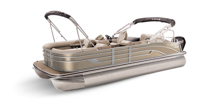 Lowe Boats SS 210CL Caribou Metallic Exterior Tan Upholstery with Mono Chrome Accents