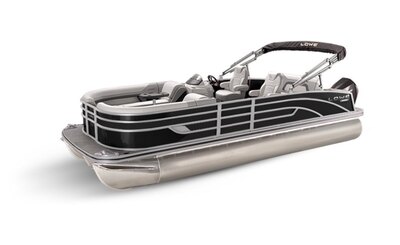 Lowe Boats SS 210DL Caribou Metallic Exterior - Grey Upholstery with Blue Accents