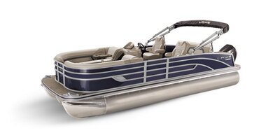 Lowe Boats SS 210DL Indigo Metallic Exterior - Tan Upholstery with Mono Chrome Accents