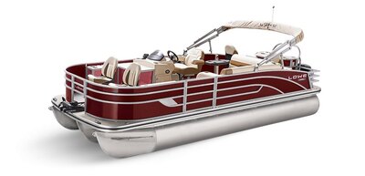 Lowe Boats SF 234 Wineberry Metallic Exterior - Tan Upholstery with Mono Chrome Accents