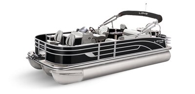 Lowe Boats SF 234 White Metallic Exterior - Grey Upholstery with Red Accents