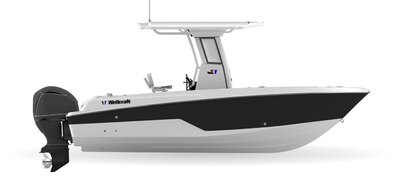 2026 Wellcraft Fisherman 223 Jet Black