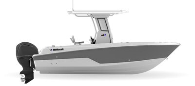 2026 Wellcraft Fisherman 223 Phantom Gray