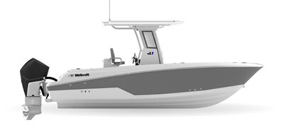 2026 Wellcraft Fisherman 243 Phantom Gray