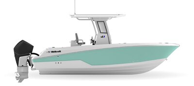 2026 Wellcraft Fisherman 243 Seafoam Green