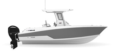 2026 Wellcraft Fisherman 263 Phantom Gray