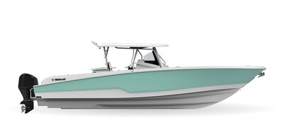 2026 Wellcraft Fisherman 352 Seafoam Green