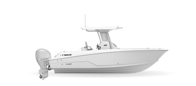 2026 Wellcraft Fisherman 263 Pearl Gray