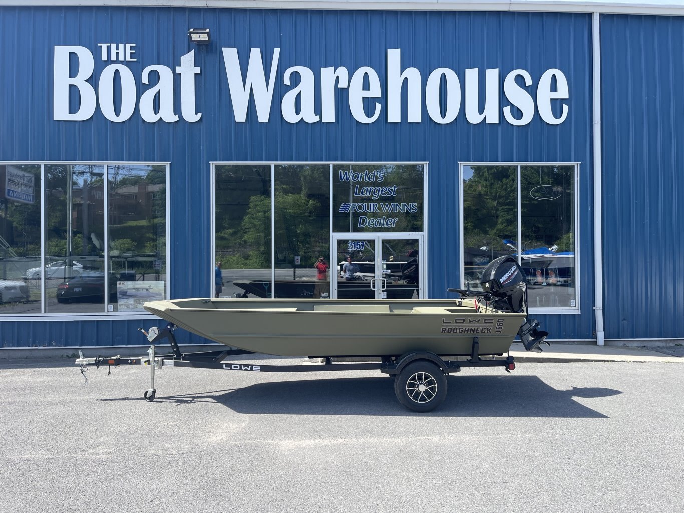 Lowe Boats ROUGHNECK 1660 Dead Grass Green | 6949280 | New Inventory ...