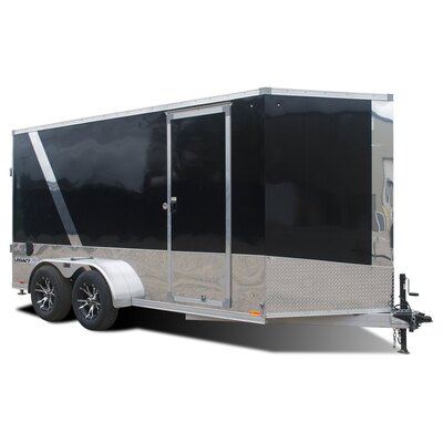 Pace American Legacy 7' Wide Aluminum Motorcycle Trailer