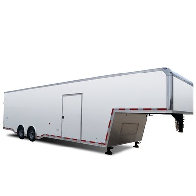 Pace American Pursuit 8.5' Wide Gooseneck/Fifth Wheel Race Trailer