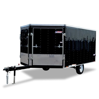 Pace American Whiteout 8.5' Wide Snowmobile & ATV Trailer