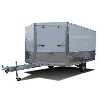 Pace American Whiteout Aluminum 8.5' Wide Snowmobile & ATV Trailer