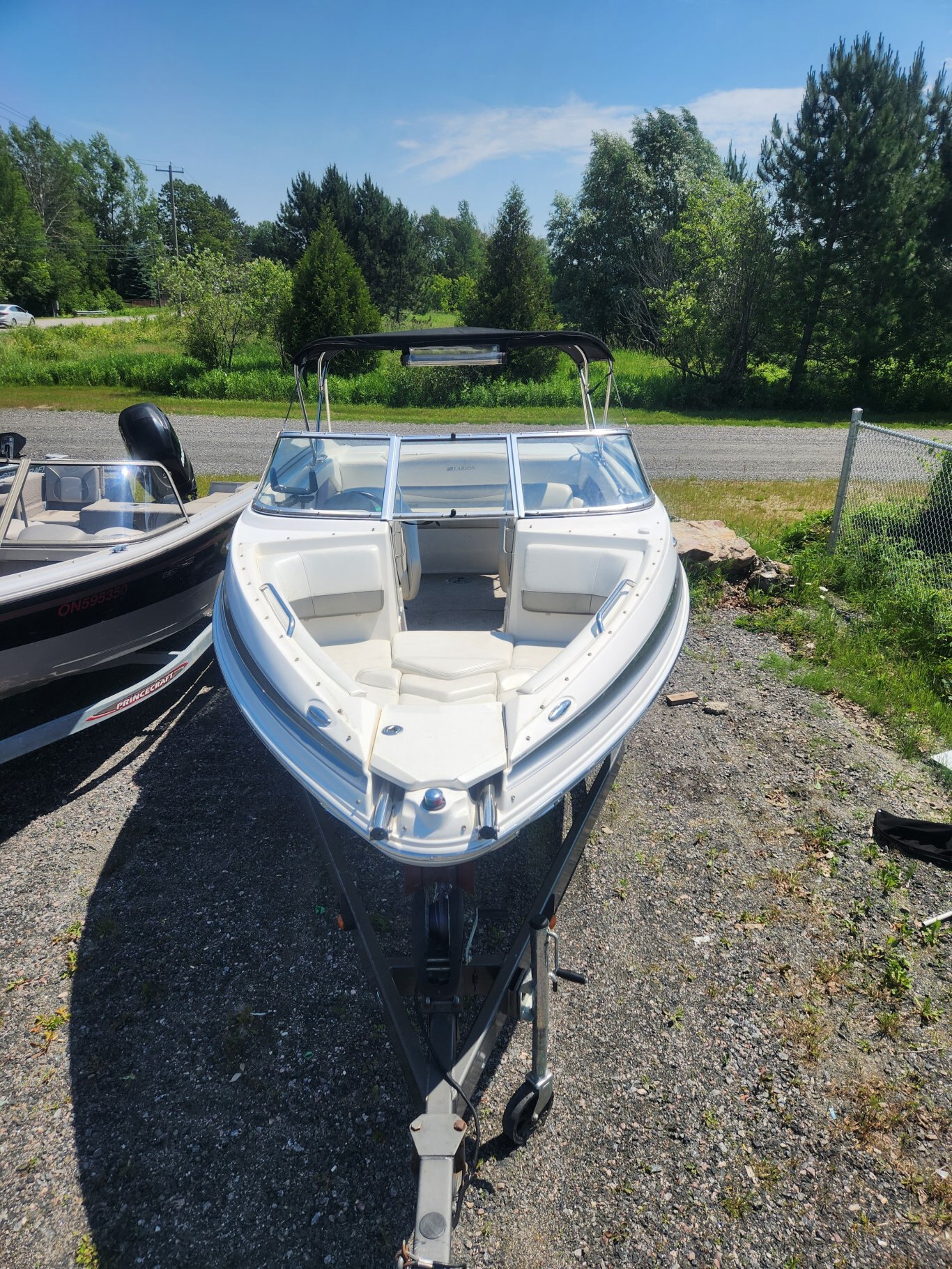 2008 LARSON LXI228 MAKE US AN OFFER! ITS GOTTA GO!