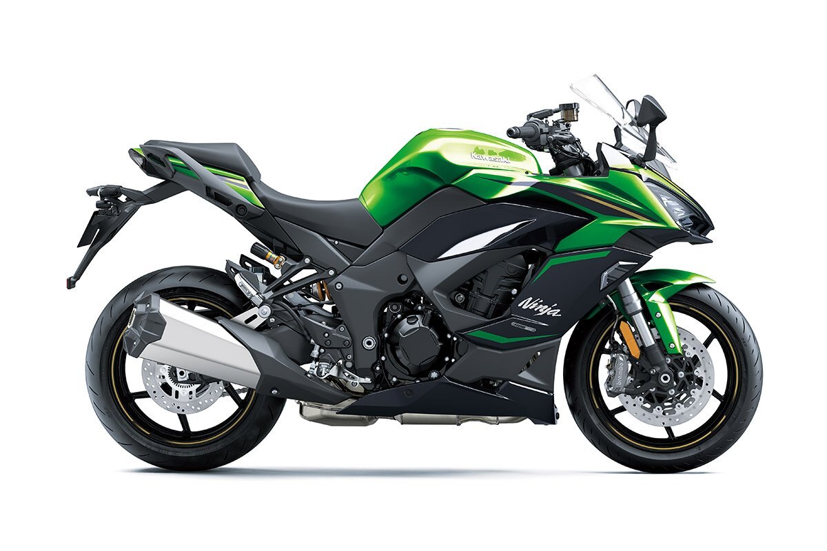 2025 Kawasaki NINJA 1100SX SE Emerald Blazed Green / Metallic Diablo Black