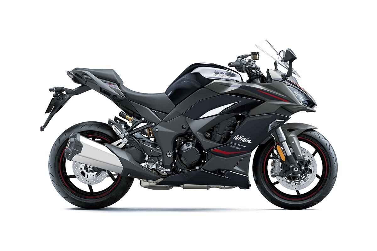 2025 Kawasaki NINJA 1100SX SE Metallic Matte Graphene Steel Gray / Metallic Diablo Black