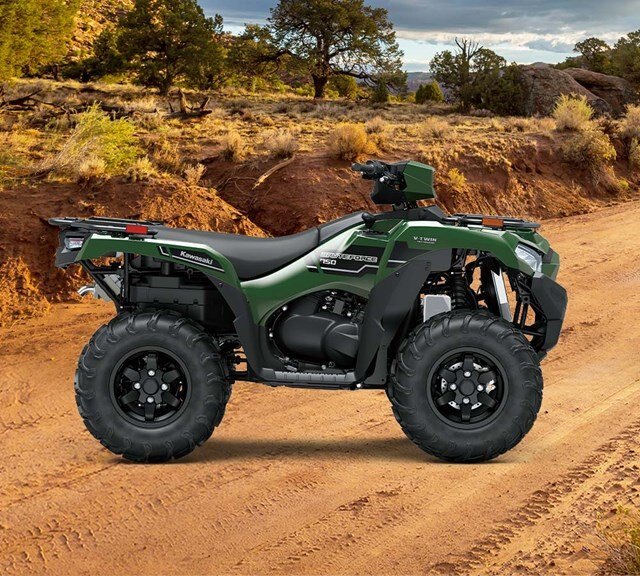 2025 Kawasaki BRUTE FORCE 750 Timberline Green