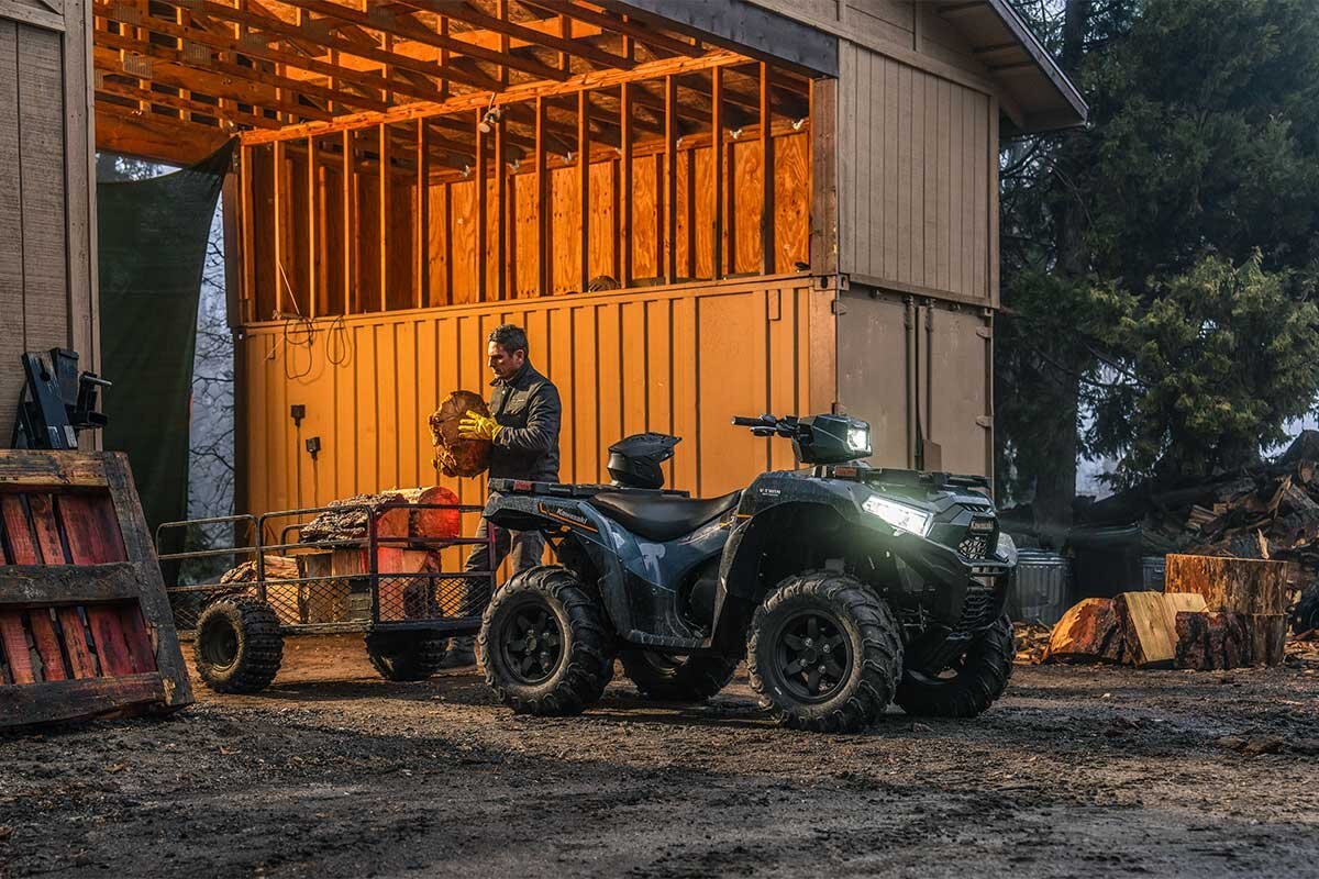 2025 Kawasaki BRUTE FORCE 750 EPS Grayish Blue