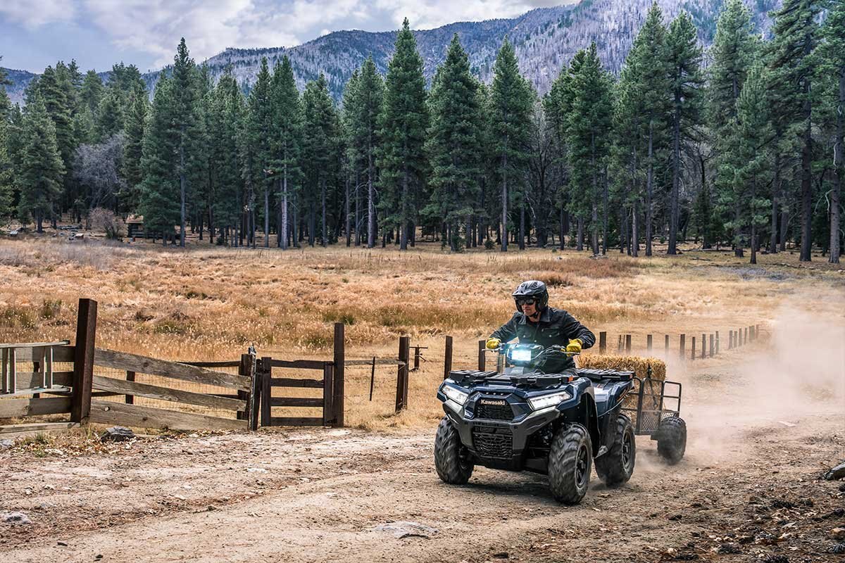 2025 Kawasaki BRUTE FORCE 750 EPS Grayish Blue