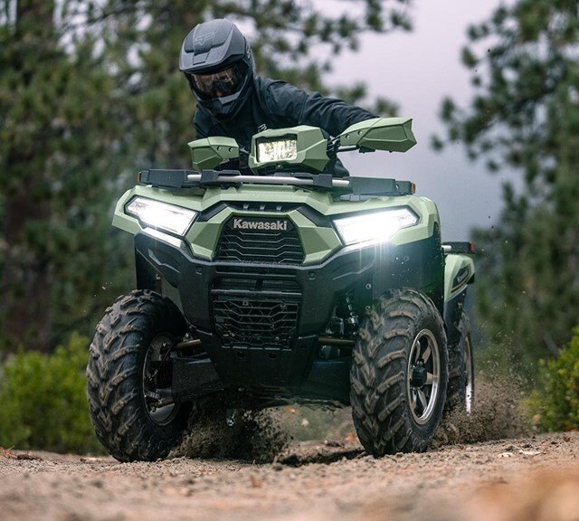 2025 Kawasaki BRUTE FORCE 750 EPS LE Pearl Matte Sage Green