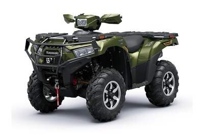 2026 Kawasaki BRUTE FORCE 750 SE Gold Sparkle Deep Green