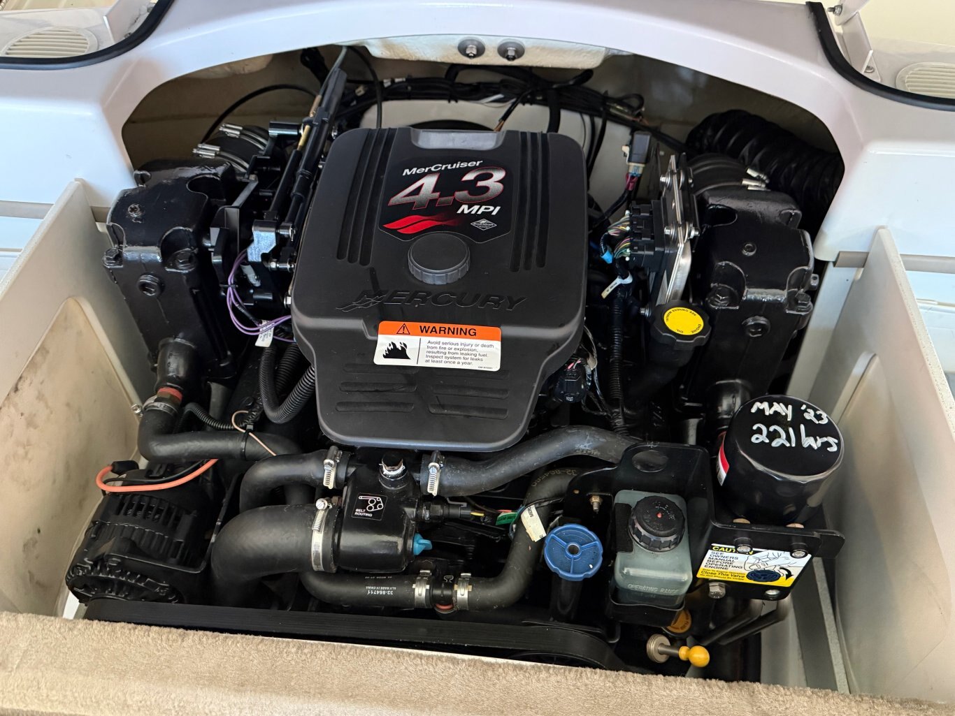 2008 FourWinns H190 Gently Used Very Low Hours for the year,