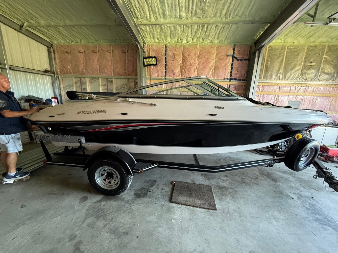 2008 FourWinns H190 Gently Used Very Low Hours for the year,