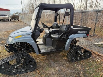 2009 ARCTIC CAT PROWLER 700 XTX  W/TRACKS