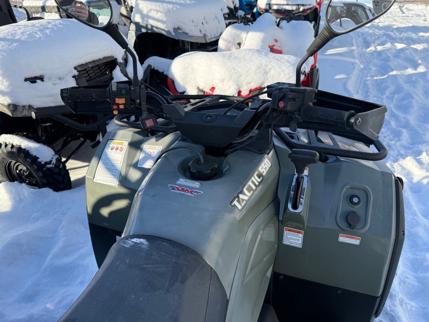 2022 Hisun Tactic 550 EPS 2 up LOW KM's