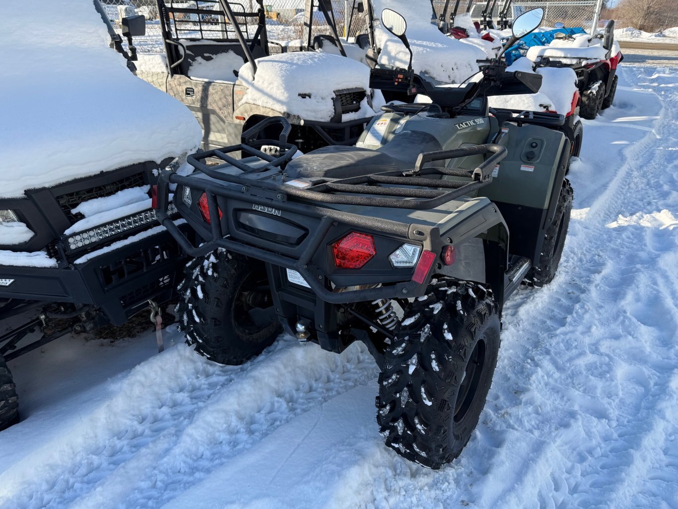 2022 Hisun Tactic 550 EPS 2 up LOW KM's