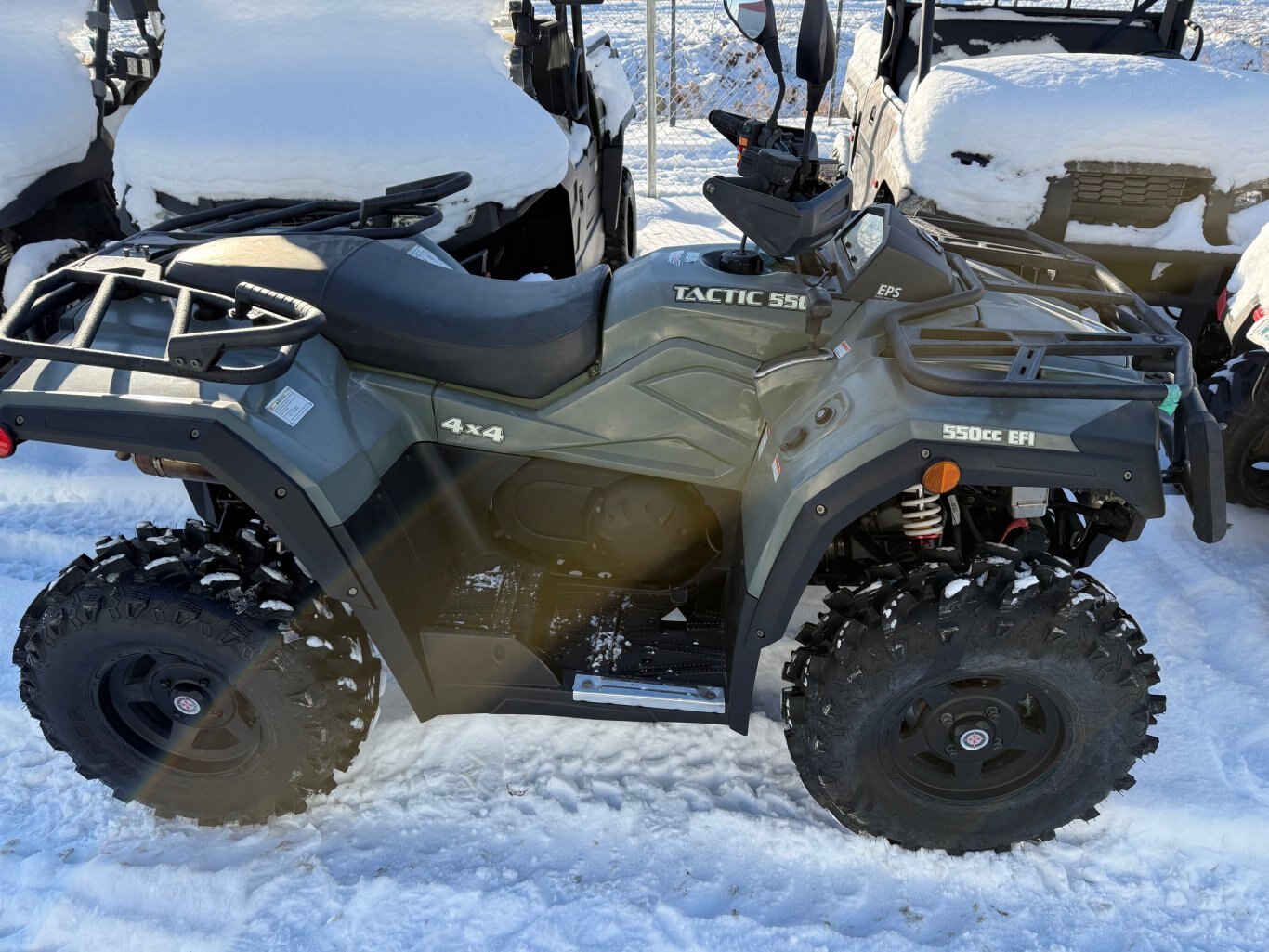 2022 Hisun Tactic 550 EPS 2 up LOW KM's