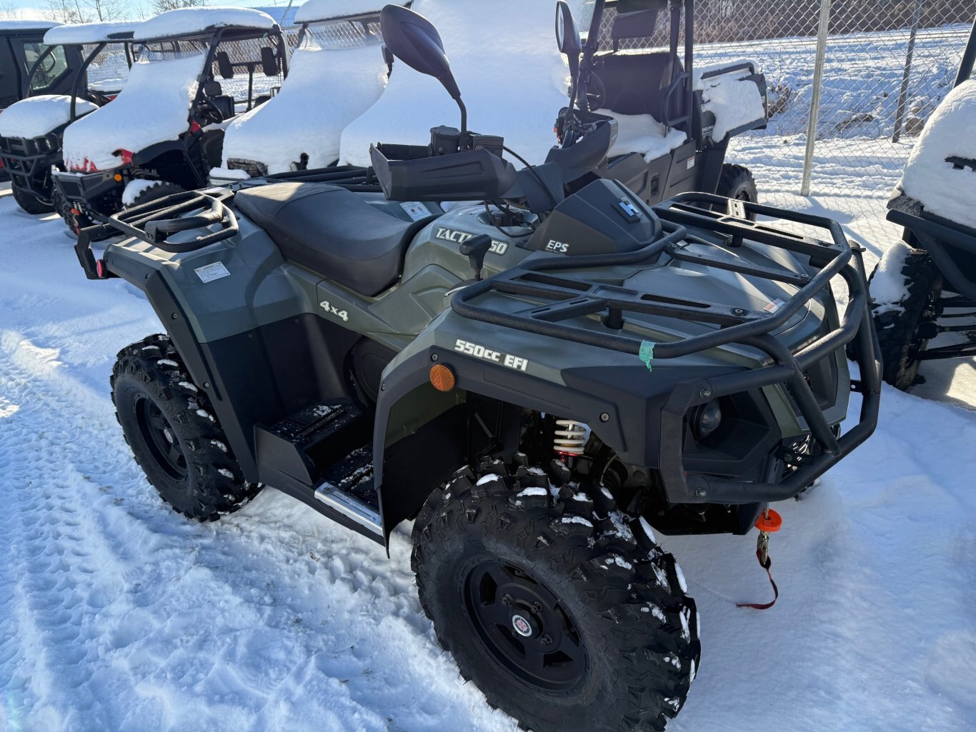 2022 Hisun Tactic 550 EPS 2 up LOW KM's