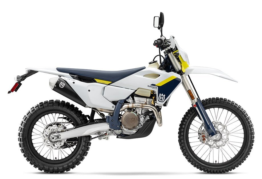 2025 Husqvarna FE 350s ONE OF THE BEST EQUIPPED STREET LEGAL DUAL SPORT MODELS.