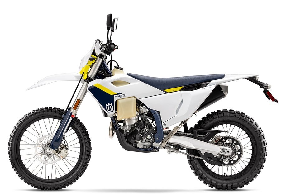 2025 Husqvarna FE 350s ONE OF THE BEST EQUIPPED STREET LEGAL DUAL SPORT MODELS.