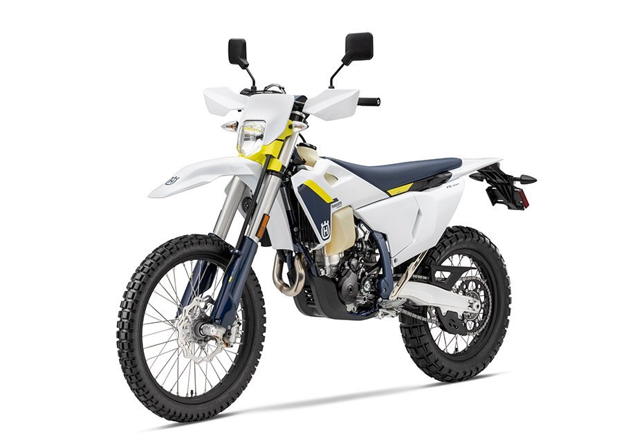 2025 Husqvarna FE 350s ONE OF THE BEST EQUIPPED STREET LEGAL DUAL SPORT MODELS.