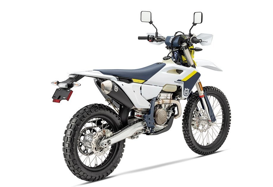 2025 Husqvarna FE 350s ONE OF THE BEST EQUIPPED STREET LEGAL DUAL SPORT MODELS.