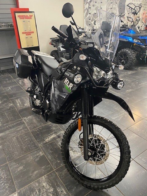 2023 Kawasaki KLR650 ADVENTURE RELIABLE MID SIZE ADVENTURE RIDE FULL CERTIFIED $8699 PLUS HST