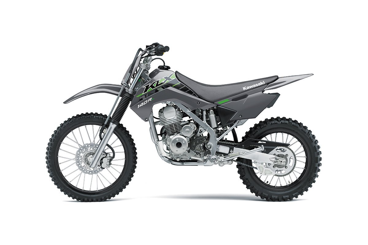 2025 Kawasaki KLX140R L Battle Gray