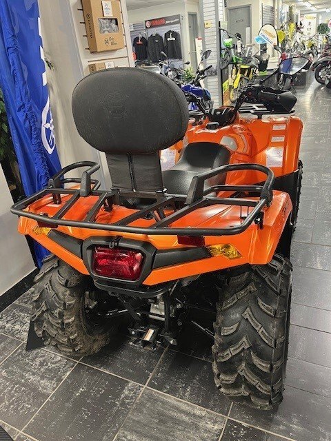 2022 CFMOTO CFORCE 400 TOURING Lava Orange LIKE NEW SO MANY FEATURES CASH PRICE $5999 PLUS HST