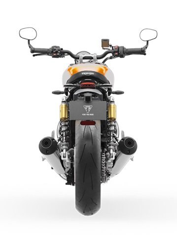 2025 Triumph ALL NEW SPEED TWIN 1200 RS Baja Orange / Sapphire Black ALL NEW CLASSIC HOT ROD