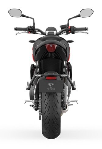 2025 Triumph NEW TRIDENT 660 Diablo Red/Sapphire Black