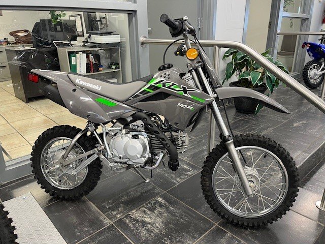 2025 Kawasaki KLX110R L Battle Gray BIG WHEEL FUN!!! $3999 PLUS HST