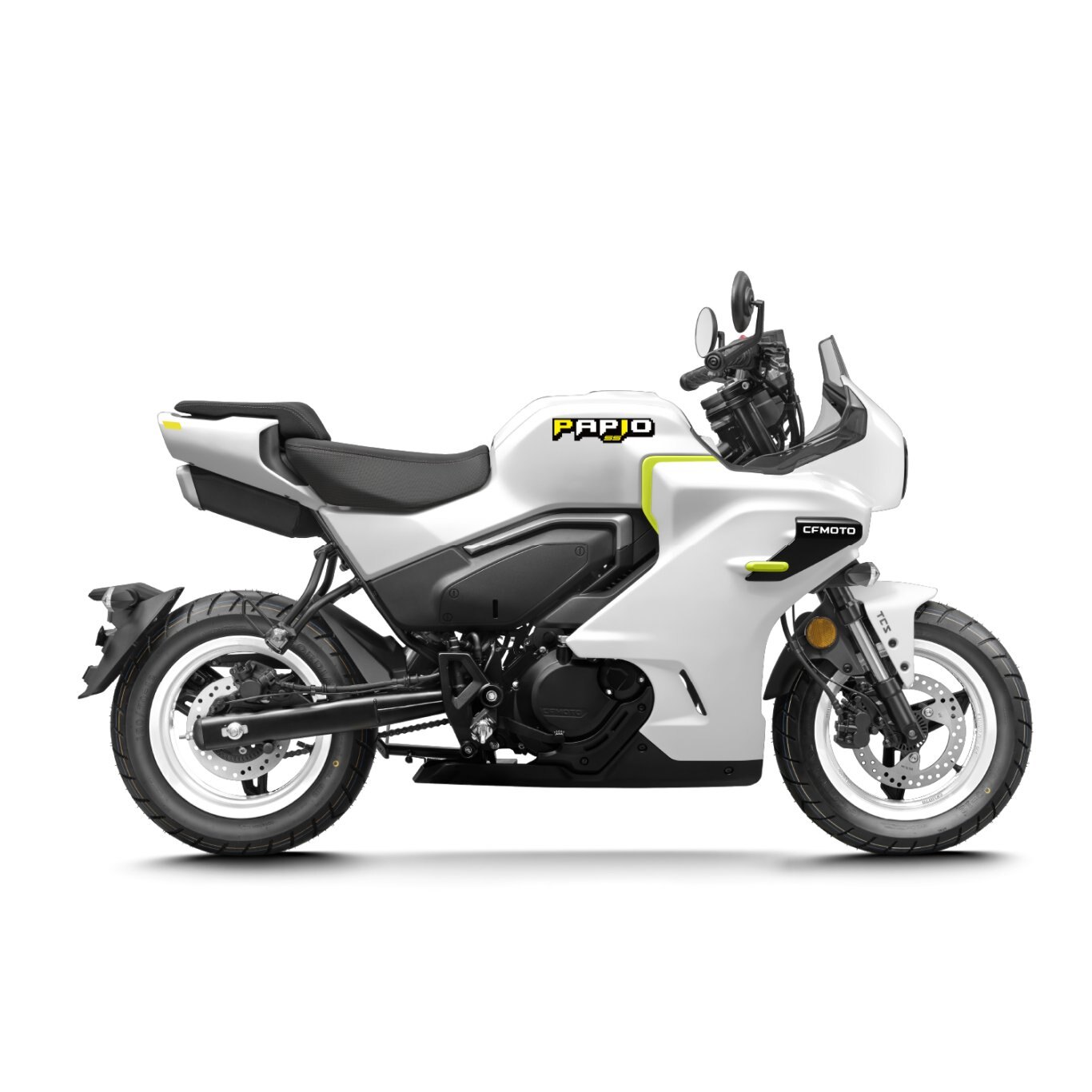 2027 CFMOTO PAPIO SS Nebula White