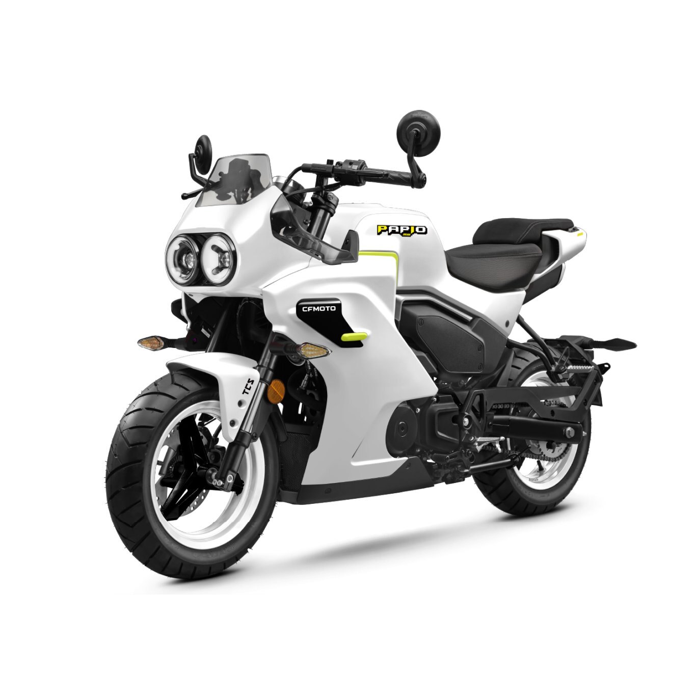 2027 CFMOTO PAPIO SS Nebula White