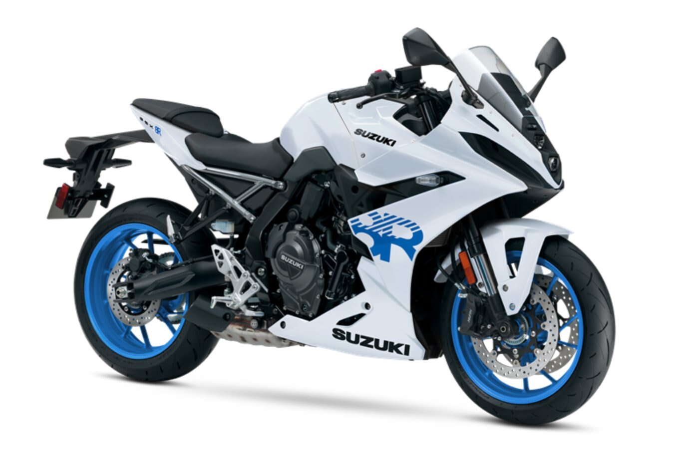2026 Suzuki GSX 8R Pearl Tech White (QU2)