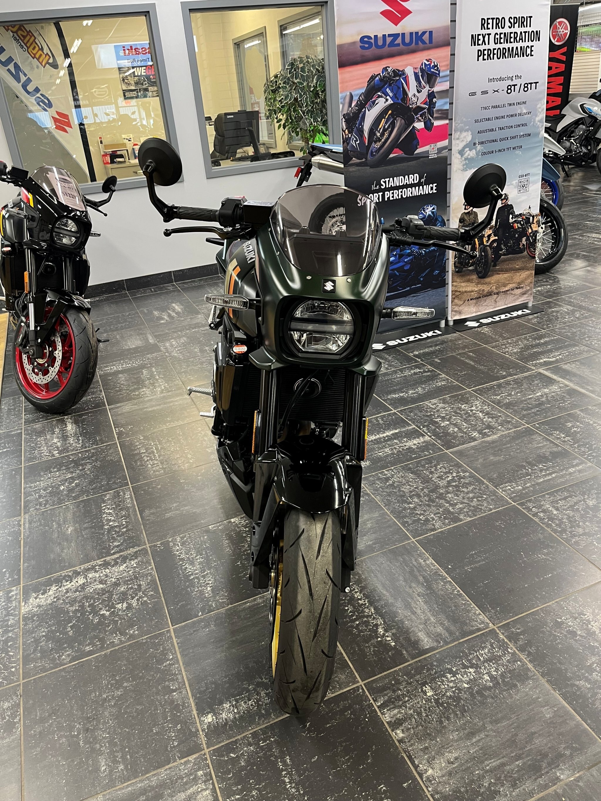 2026 Suzuki GSX 8TT Pearl Mat Shadow Green NEW RETRO ROADSTER EMPLOYEE DEMO 3 YEAR WARRANTY OR LOW RATE FINANCING OPTION
